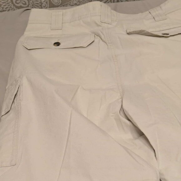 L.L. Bean Convertible Cargo Pants Mens 33 x 29 Cotton No Tags Never Washed - EUC - Picture 12 of 14